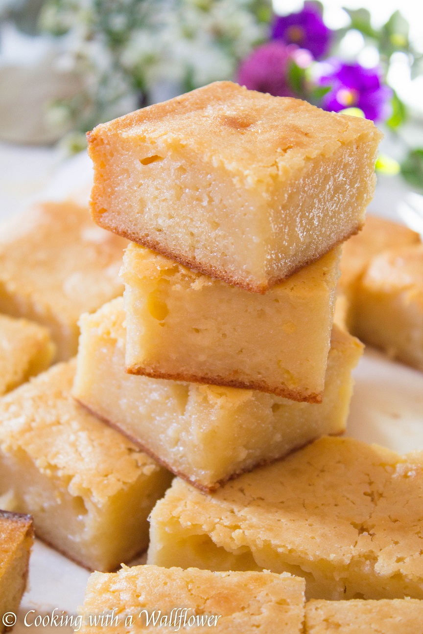Butter Mochi Cake - Cooking with a Wallflower