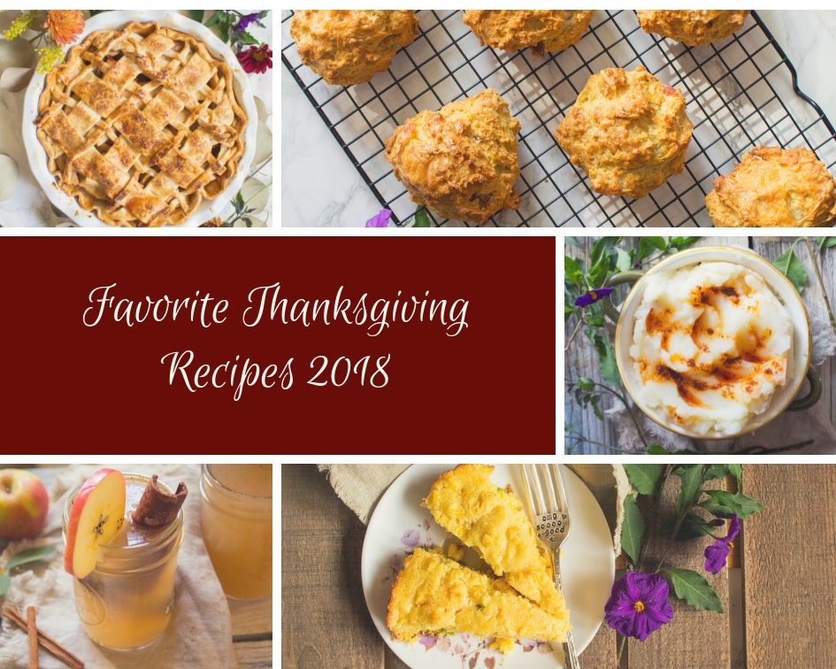 Favorite Thanksgiving Recipes 2018