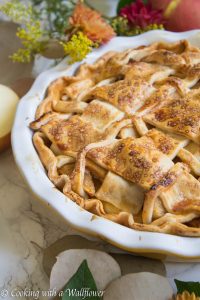 Honey Apple Pie - Cooking with a Wallflower