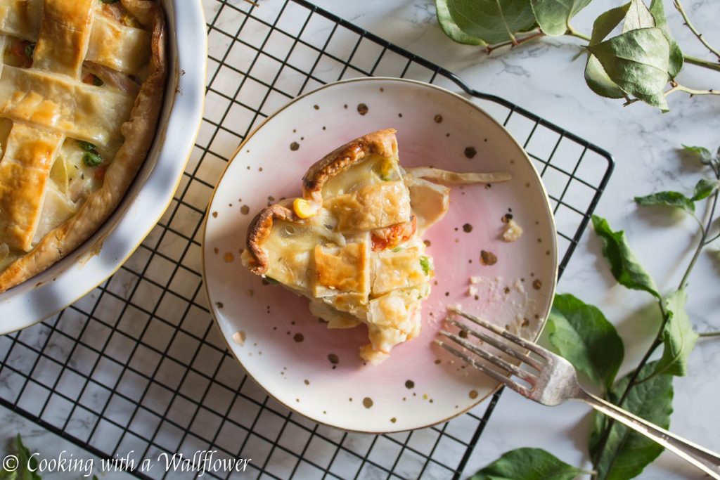 Leftover Turkey Pot Pie | Cooking with a Wallflower