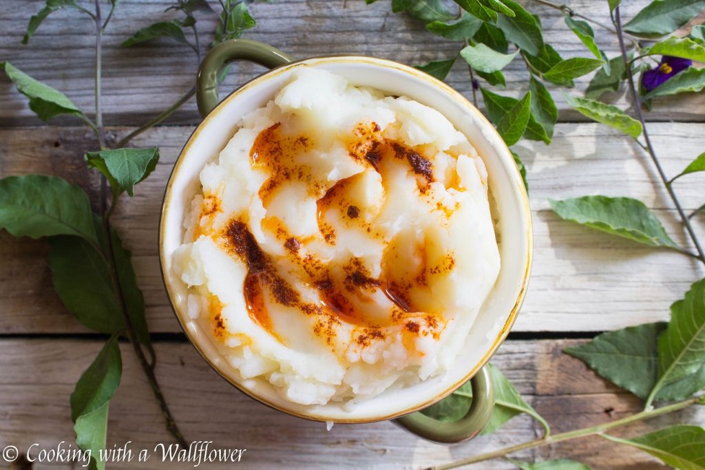 Mashed Garlic Potato with Chipotle Butter | Cooking with a Wallflower