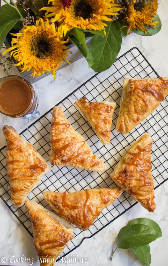 Salted Caramel Apple Turnovers | Cooking with a Wallflower