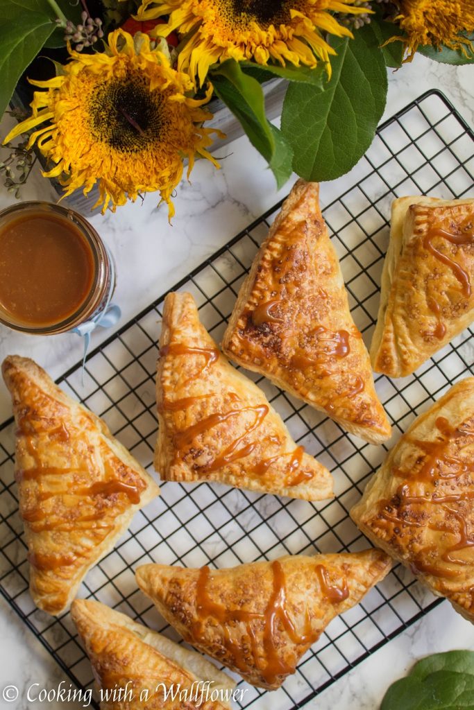 Salted Caramel Apple Turnovers | Cooking with a Wallflower