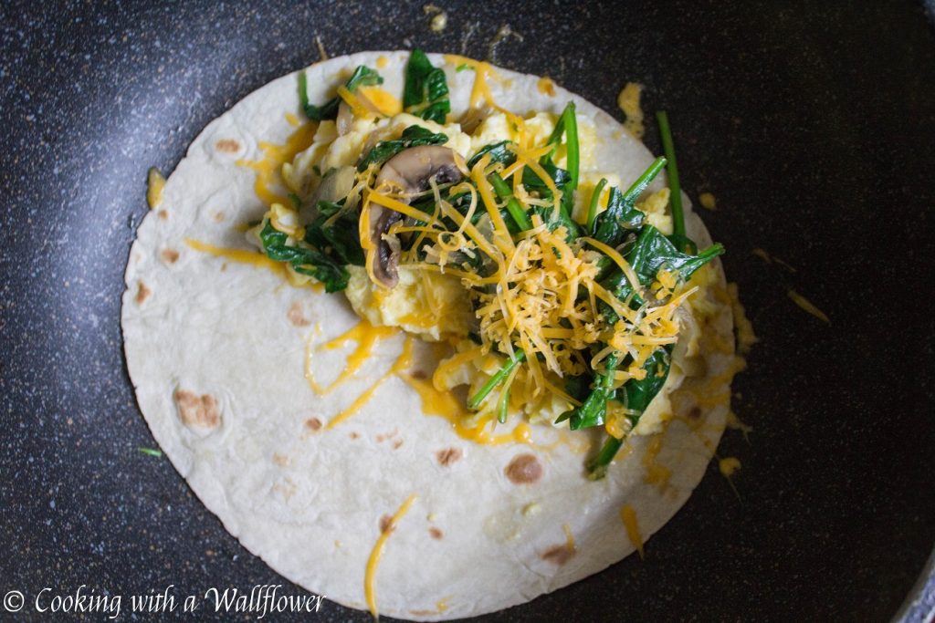 Soft Scrambled Eggs Breakfast Quesadilla | Cooking with a Wallflower