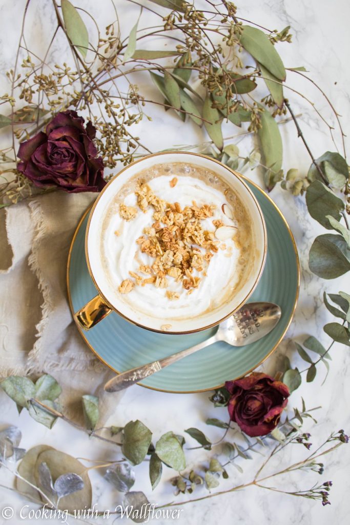 Chai Oatmeal Latte | Cooking with a Wallflower