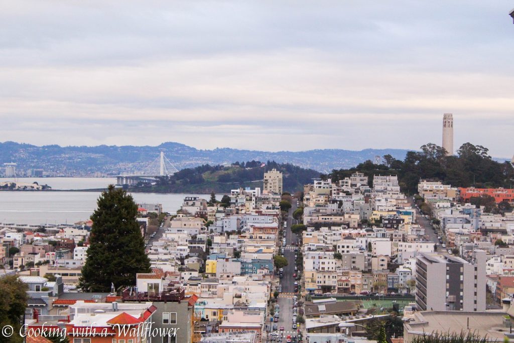 The View of SF from Lombard Street
