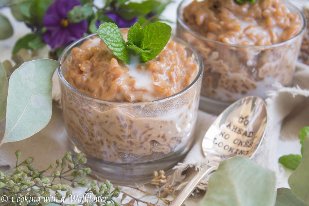 Earl Grey Rice Pudding | Cooking with a Wallflower