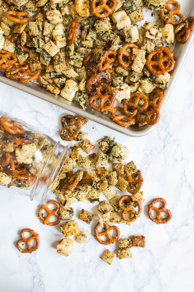 Spicy Furikake Chex Mix | Cooking with a Wallflower
