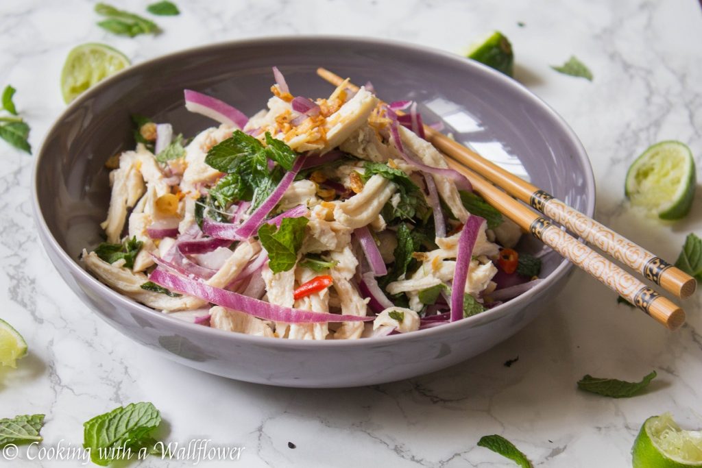 Vietnamese Shredded Chicken Salad | Cooking with a Wallflower