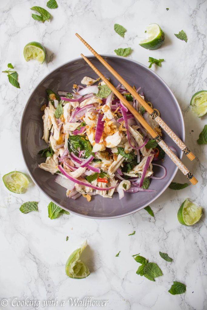 Vietnamese Shredded Chicken Salad | Cooking with a Wallflower