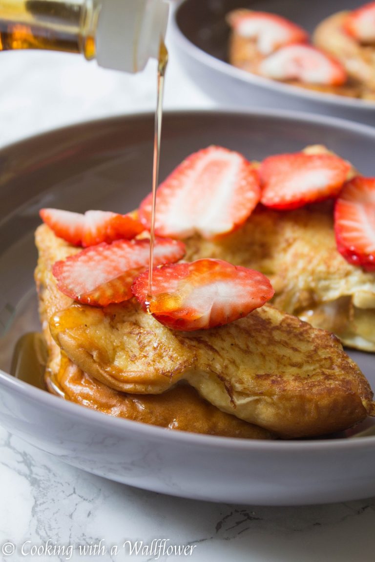 Peanut Butter Banana French Toast Cooking with a Wallflower