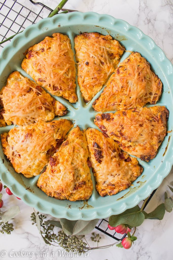 Sun-Dried Tomato Pesto Scones | Cooking with a Wallflower