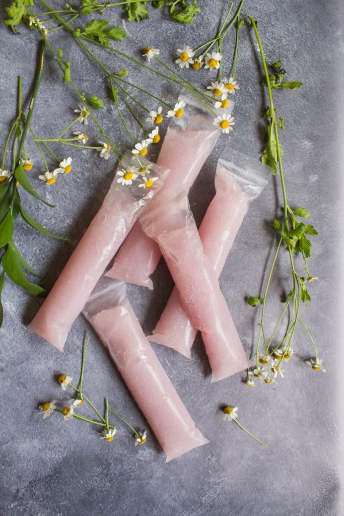 Lychee Rosé Otter Pops | Cooking with a Wallflower