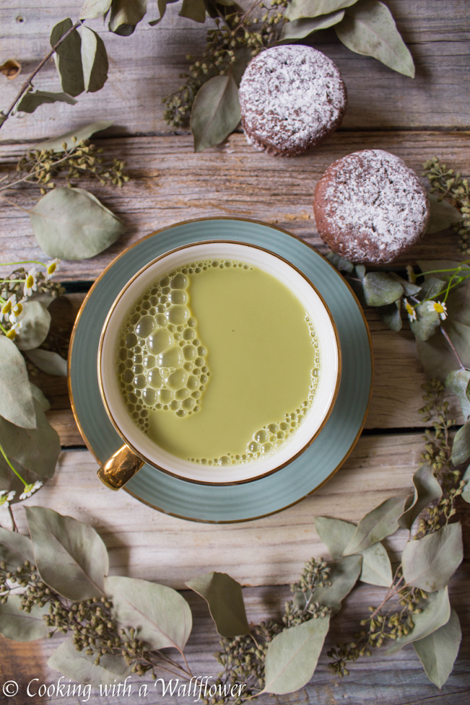 Jasmine Matcha Latte | Cooking with a Wallflower