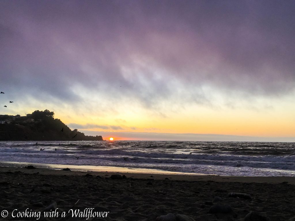 Sunset at Pacific State Beach