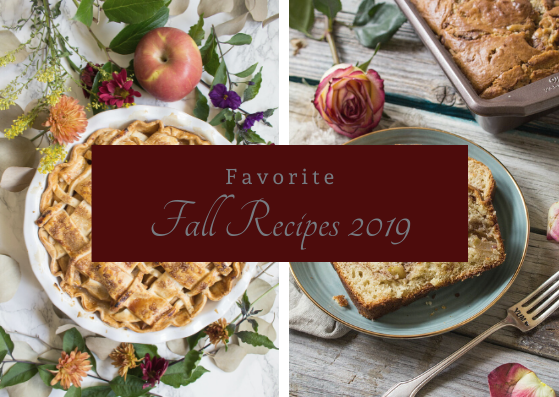 Favorite Fall Recipes 2019