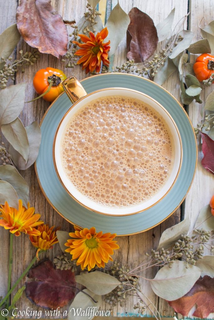 Pumpkin Chai Latte | Cooking with a Wallflower