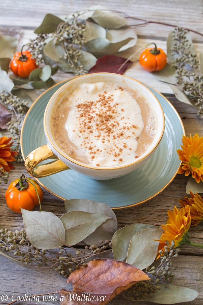 Pumpkin Chai Latte | Cooking with a Wallflower