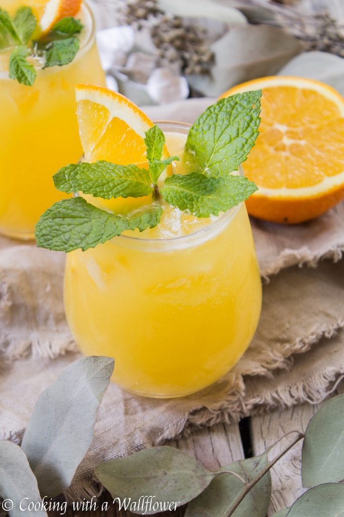 Pineapple Orange Mimosas | Cooking with a Wallflower