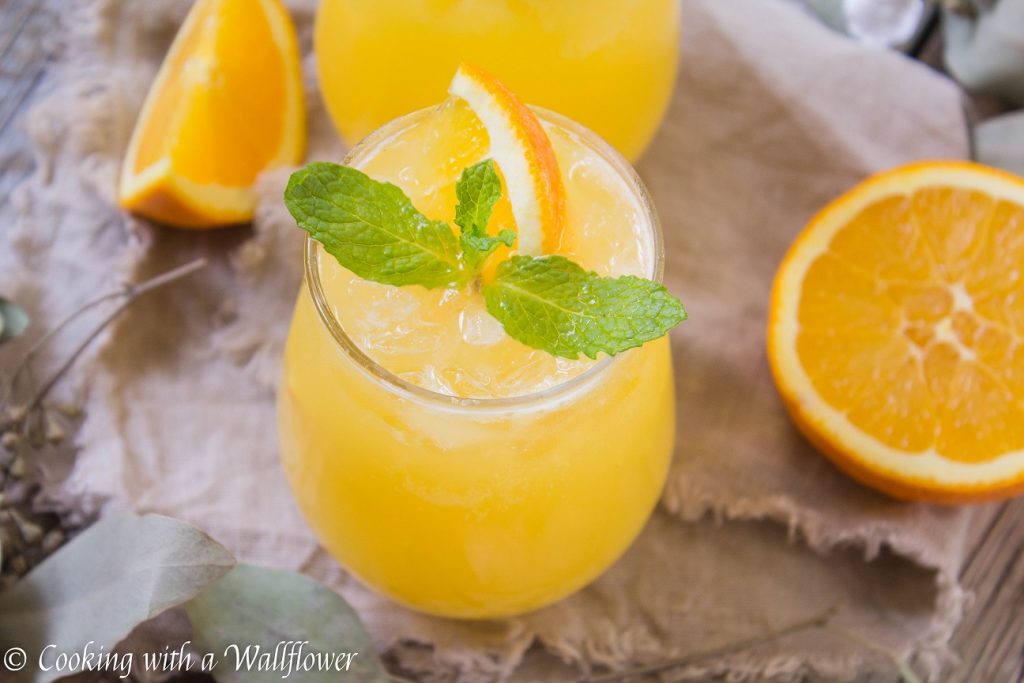 Pineapple Orange Mimosas | Cooking with a Wallflower