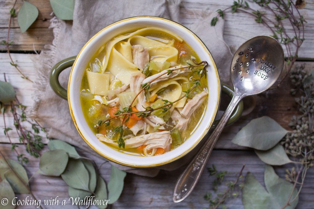 Chicken Noodle Soup | Cooking with a Wallflower