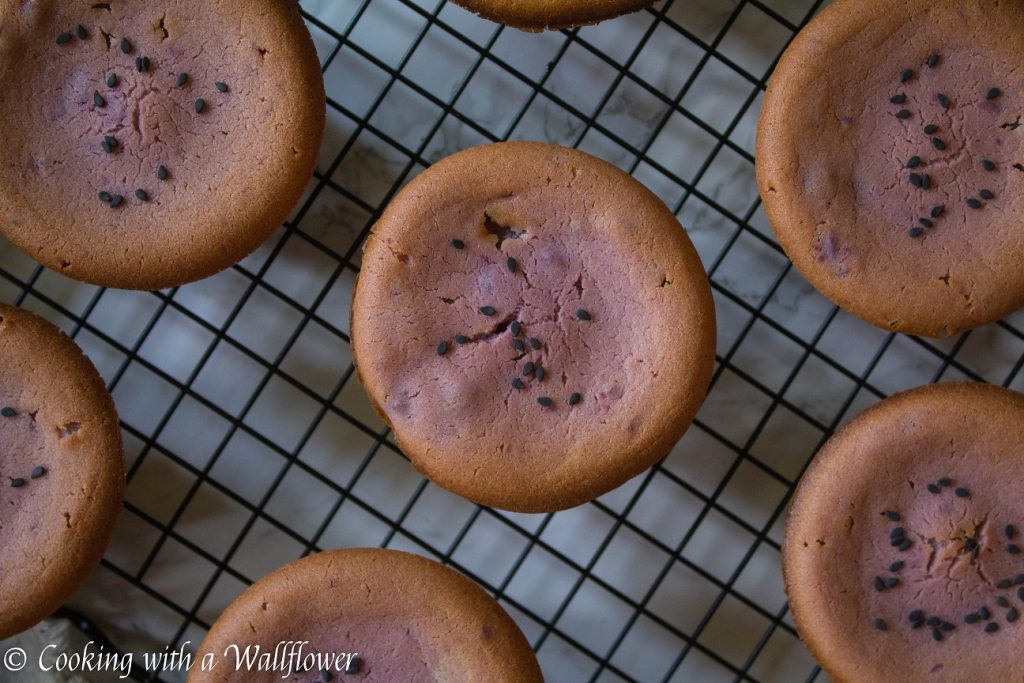 Ube Mochi Muffins | Cooking with a Wallflower