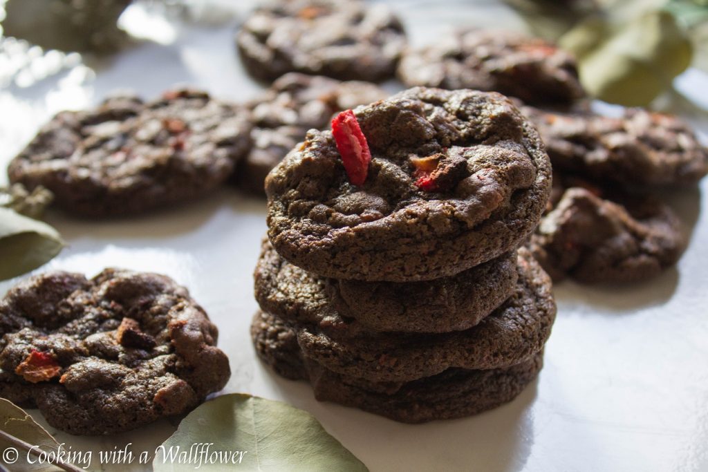 Strawberry Chocolate Cookies | Cooking with a Wallflower