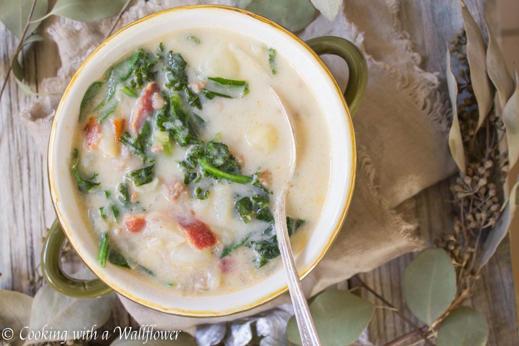 Zuppa Toscana Soup | Cooking with a Wallflower