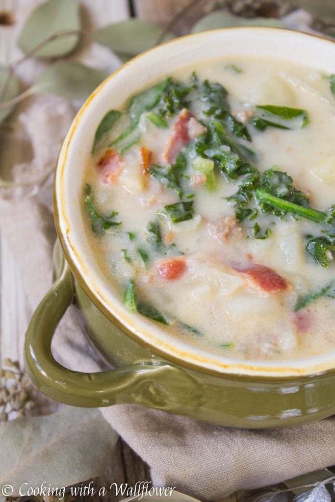 Zuppa Toscana Soup | Cooking with a Wallflower