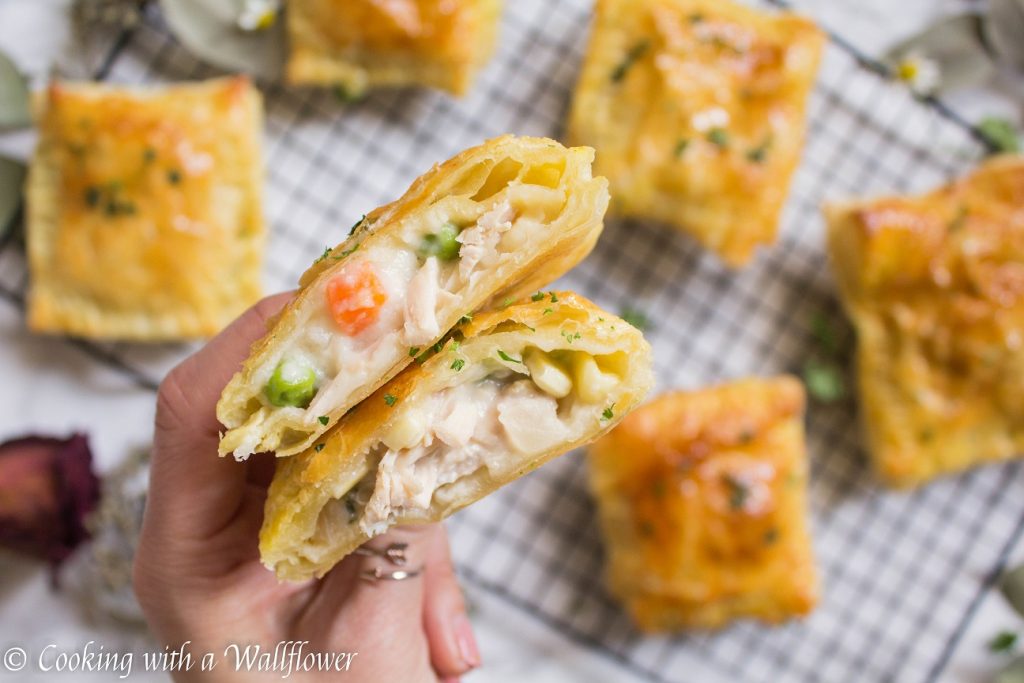 Chicken Pot Pie Hand Pies | Cooking with a Wallflower