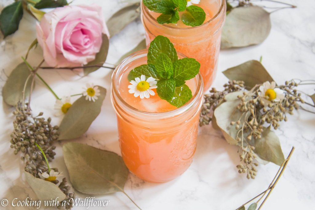 Grapefruit Mint Soda | Cooking with a Wallflower
