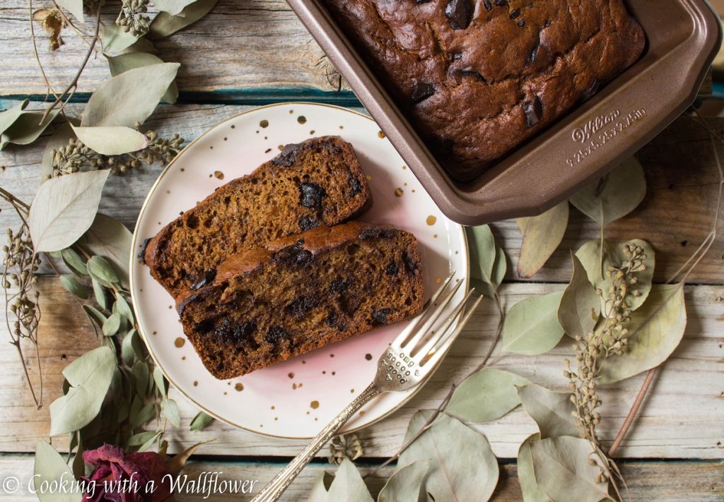Chocolate Chunk Banana Bread | Cooking with a Wallflower