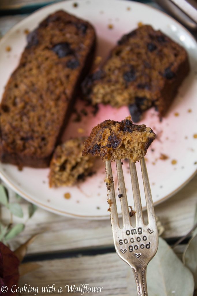 Chocolate Chunk Banana Bread | Cooking with a Wallflower