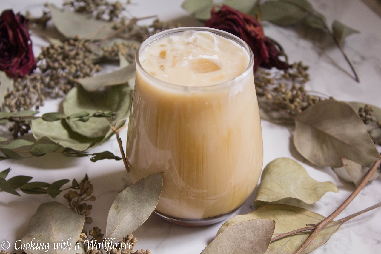 Mycha Chicago - Jasmine milk tea with brown sugar tapioca