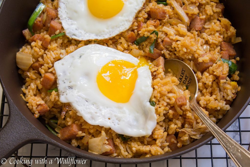 Kimchi Spam Fried Rice | Cooking with a Wallflower