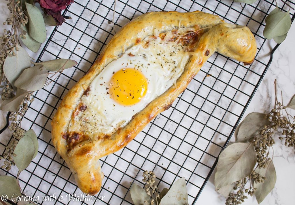 Khachapuri, a Georgian Cheese Bread | Cooking with a Wallflower