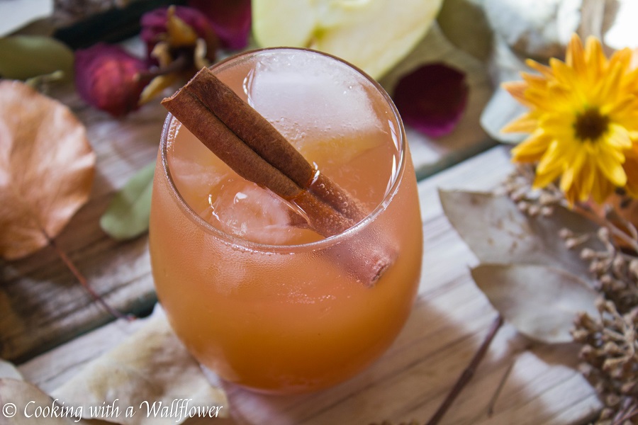 Apple Cider Gimlet | Cooking with a Wallflower