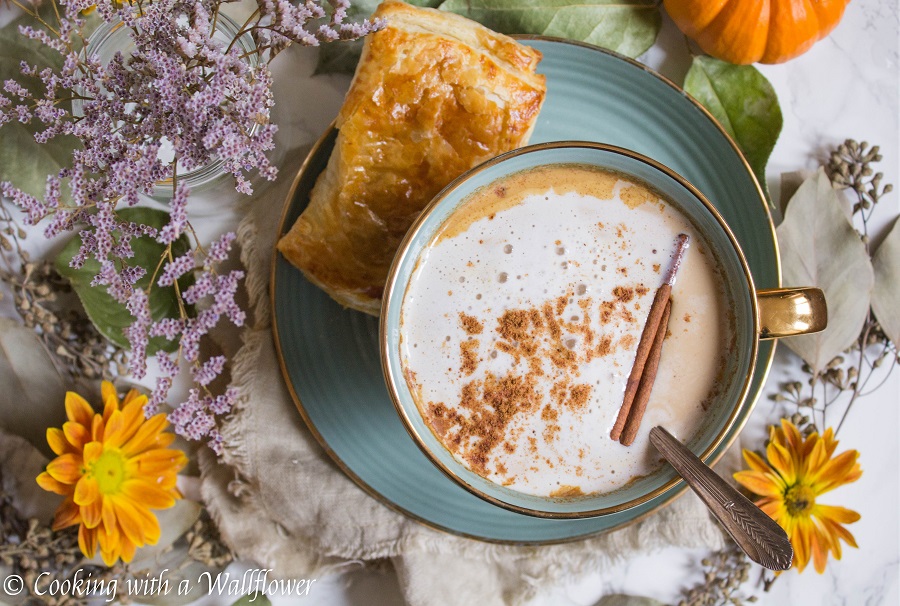 Dirty Pumpkin Chai Oatmeal Latte