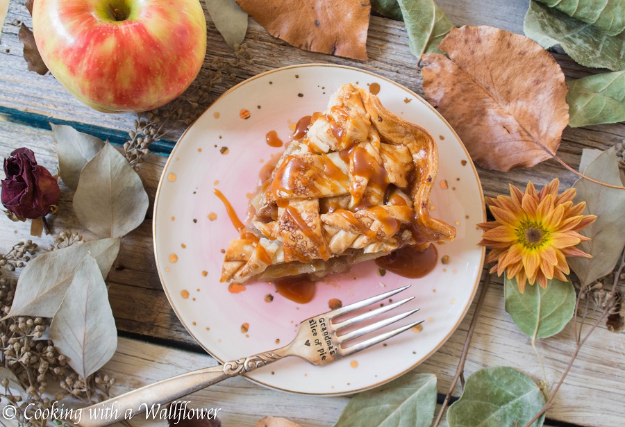 Salted Caramel Apple Pie | Cooking with a Wallflower