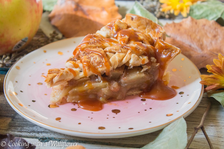 Salted Caramel Apple Pie | Cooking with a Wallflower
