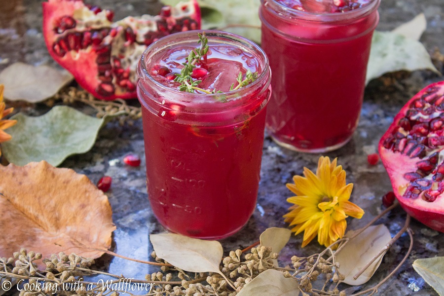 Pomegranate Gimlet