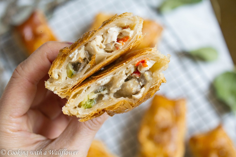 Chicken Green Curry Hand Pies