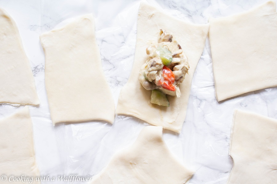 Chicken Green Curry Hand Pies | Cooking with a Wallflower