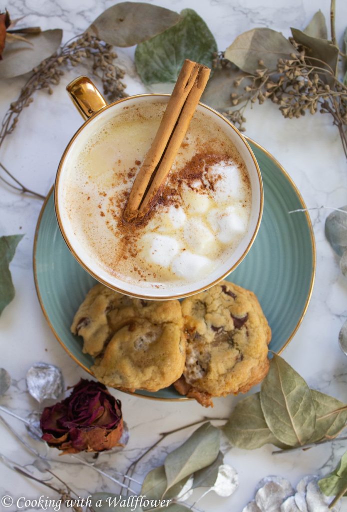Chai White Hot Chocolate | Cooking with a Wallflower
