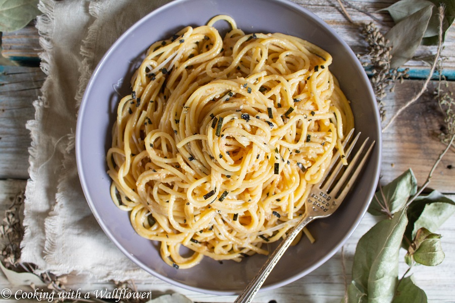 Creamy Miso Pasta - Planted in the Kitchen