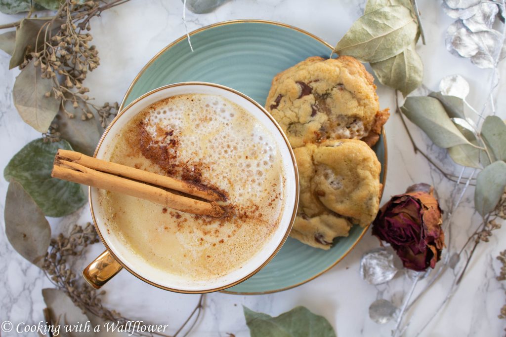 Chai White Hot Chocolate | Cooking with a Wallflower