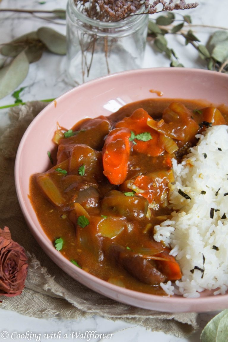 Japanese Style Curry Rice - Cooking with a Wallflower