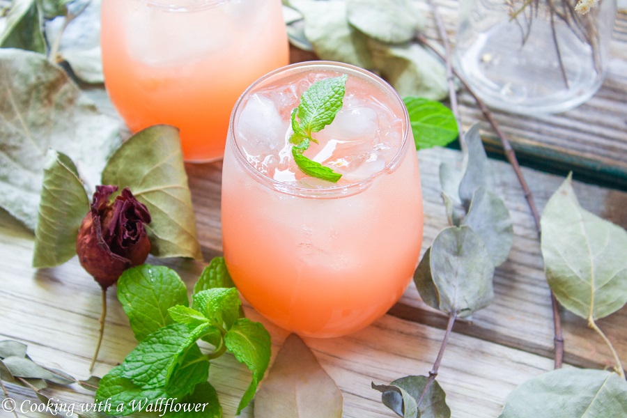 Guava Rose Lemonade | Cooking with a Wallflower