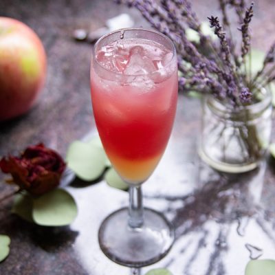 Apple Cider Rosé Mimosa