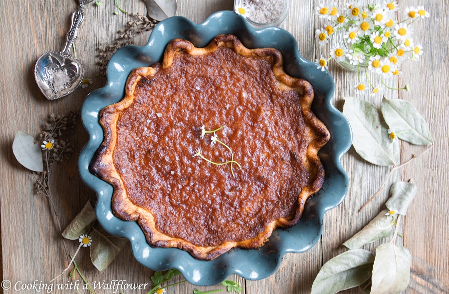 Salted Honey Pie | Cooking with a Wallflower